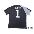 Photo2: Italy 2010 GK Shirt #1 Buffon w/tags (2)