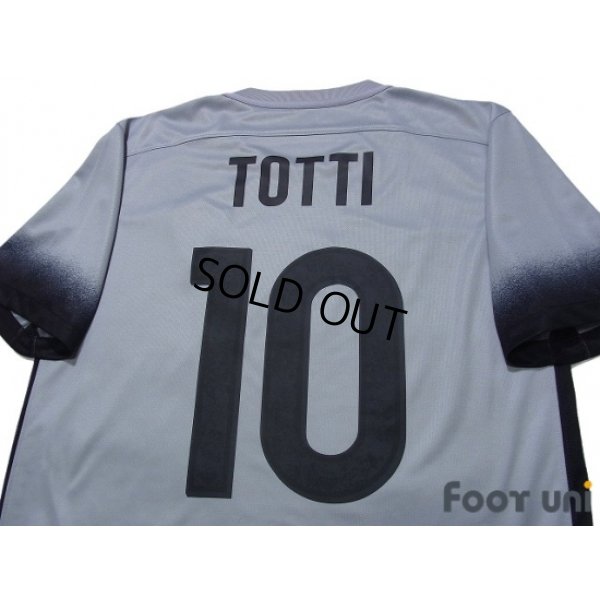 Photo4: AS Roma 2015-2016 3rd Shirt #10 Totti