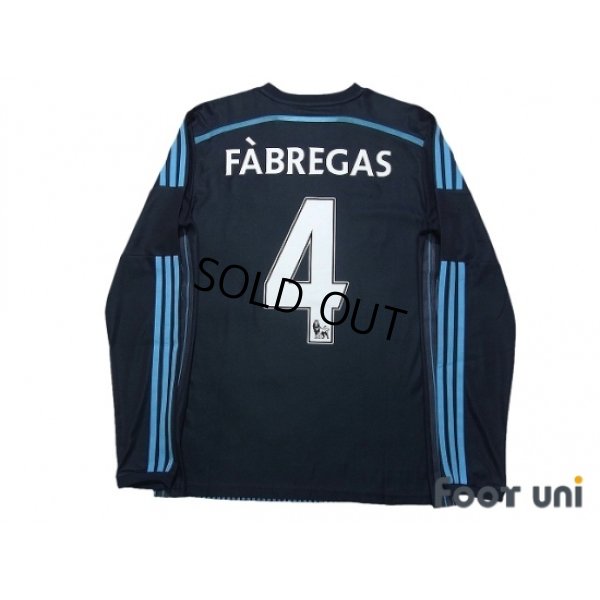 Photo2: Chelsea 2014-2015 3rd Long Sleeve Shirt #4 Cesc Fabregas