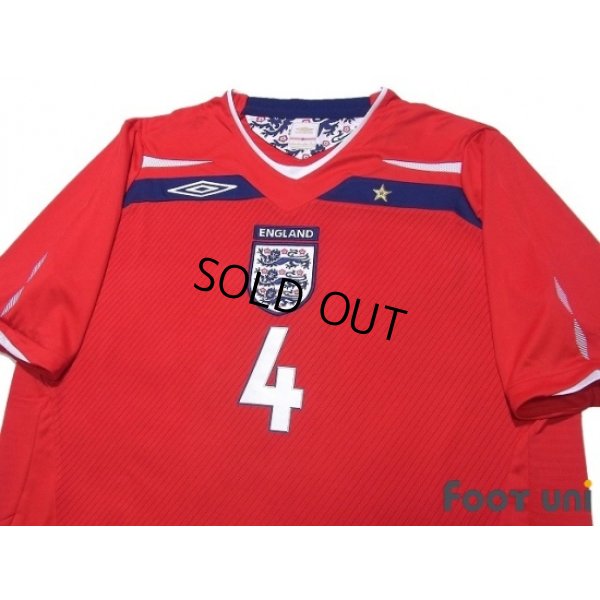 Photo3: England 2008 Away Shirt #4 Gerrard w/tags