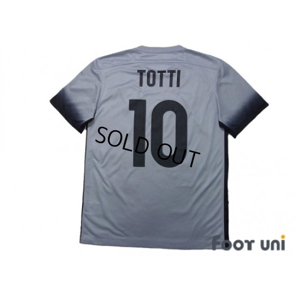Photo2: AS Roma 2015-2016 3rd Shirt #10 Totti