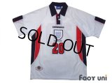 England 1998 Home Shirt #20 Owen