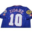 Photo4: France 1996 Home Shirt #10 Zidane UEFA Euro 1996 Patch/Badge UEFA Fair Play Patch/Badge (4)