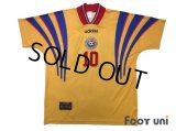 Romania Euro 1996 Home Shirt #10 Hagi