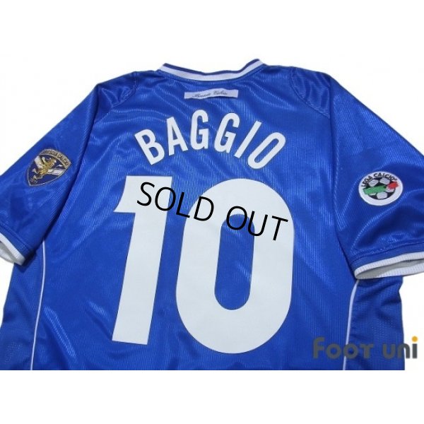 Photo4: Brescia 2002-2003 Home Shirt #10 Baggio Lega Calcio Patch/Badge