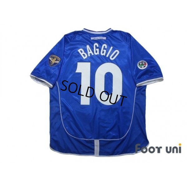 Photo2: Brescia 2002-2003 Home Shirt #10 Baggio Lega Calcio Patch/Badge