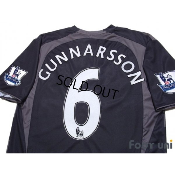 Photo4: Reading FC 2007-2008 Away Shirt #6 Gunnarsson BARCLAYS PREMIER LEAGUE Patch/Badge