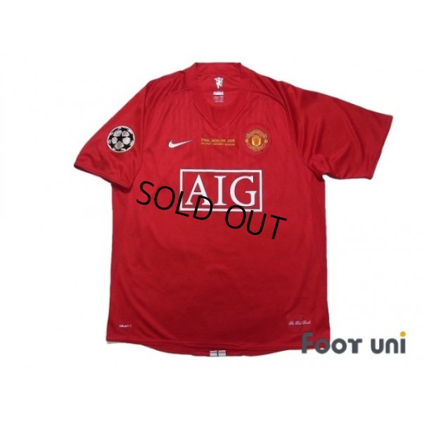 Photo1: Manchester United 2007-2009 Home Shirt #7 Ronaldo w/tags