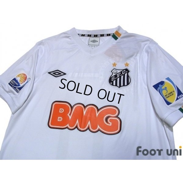 Photo3: Santos FC 2011 Home Shirt #11 Neymar Jr