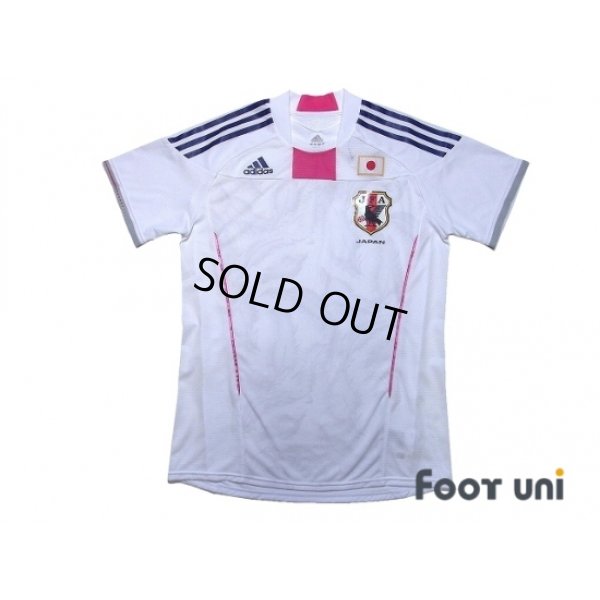 Photo1: Japan Women's Nadeshiko 2010 Away Authentic Shirt w/tags