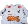 Photo3: Santos FC 2012 Home Authentic Shirt #11 Neymar Jr w/tags (3)