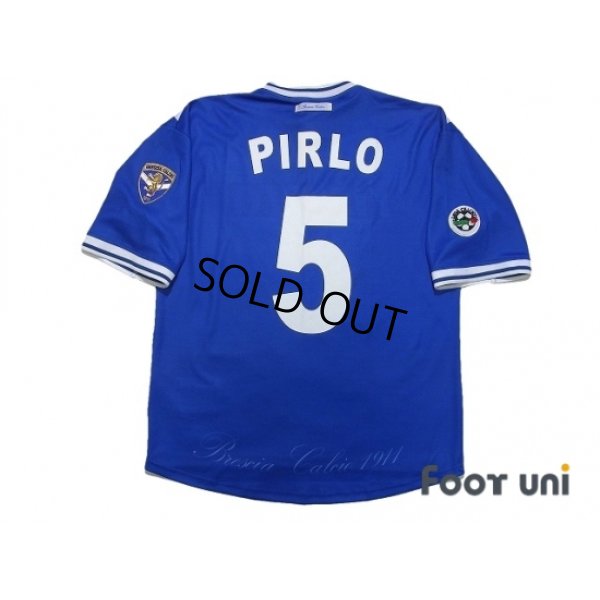 Photo2: Brescia 2000-2001 Home Shirt #5 Pirlo Lega Calcio Patch/Badge