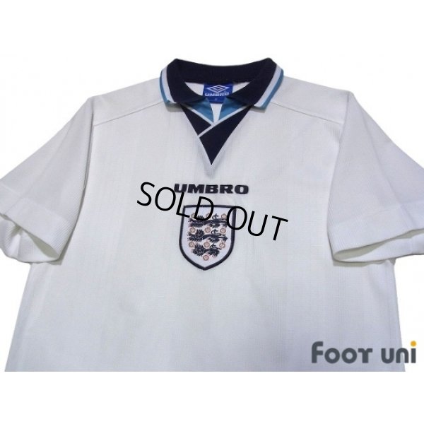 Photo3: England Euro 1996 Home Shirt