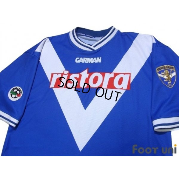 Photo3: Brescia 2000-2001 Home Shirt #5 Pirlo Lega Calcio Patch/Badge