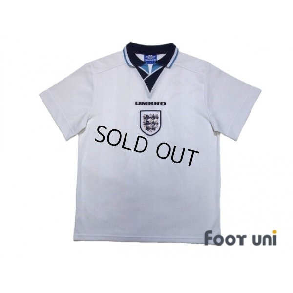 Photo1: England Euro 1996 Home Shirt