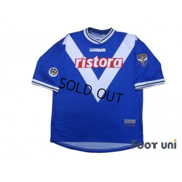 Photo1: Brescia 2000-2001 Home Shirt #5 Pirlo Lega Calcio Patch/Badge