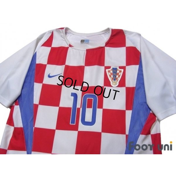 Photo3: Croatia 2002 Home Authentic Shirt #10