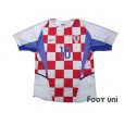 Photo1: Croatia 2002 Home Authentic Shirt #10 (1)