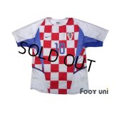 Croatia 2002 Home Authentic Shirt #10