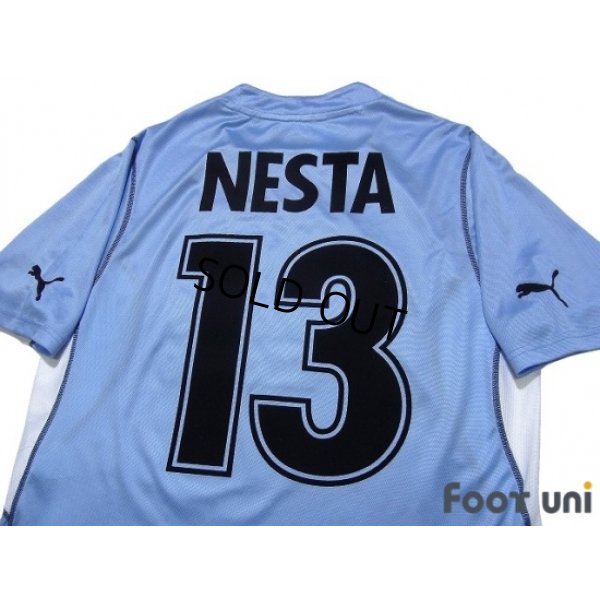 Photo4: Lazio 2001-2002 Home Shirt #13 Nesta