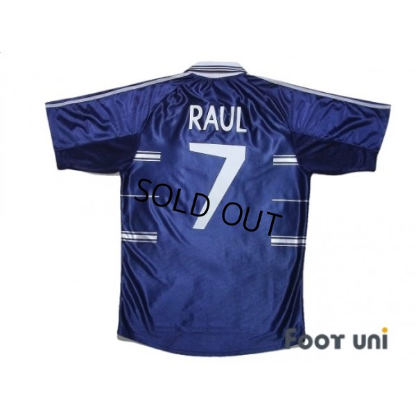 Photo2: Real Madrid 1998-1999 Away Shirt #7 Raul