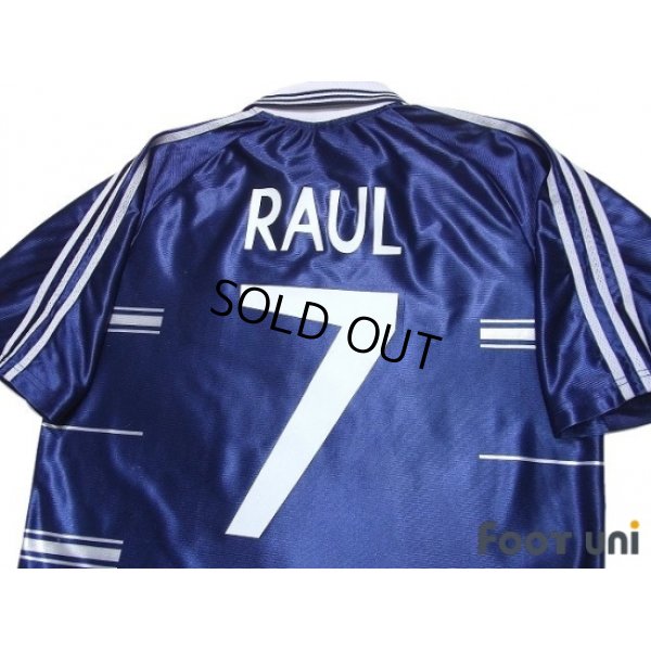 Photo4: Real Madrid 1998-1999 Away Shirt #7 Raul