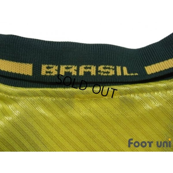 Photo8: Brazil 1996 Home Shirt #18 Ronaldinho