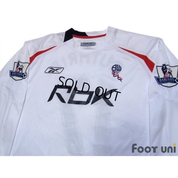Photo3: Bolton Wanderers 2007-2008 Home Long Sleeve Shirt #17 Danny Guthrie BARCLAYS PREMIER LEAGUE Patch/Badge