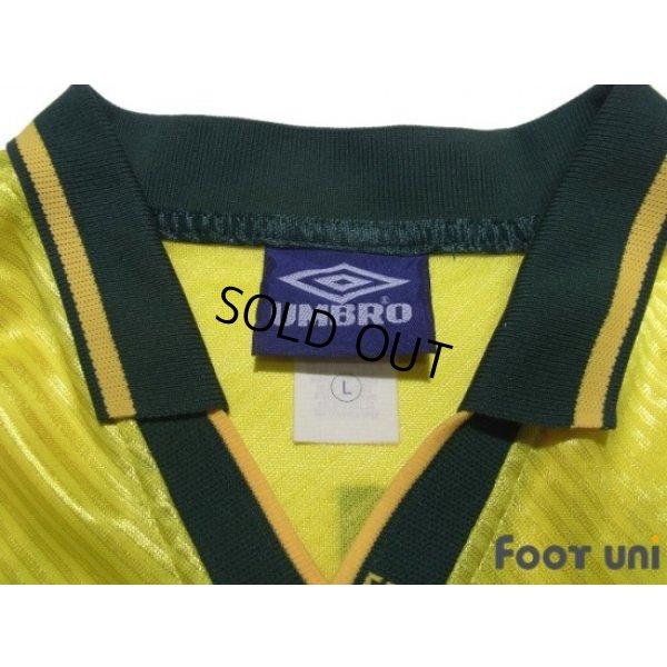 Photo5: Brazil 1996 Home Shirt #18 Ronaldinho