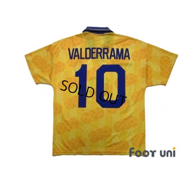 Photo2: Colombia 1994 Home Shirt #10 Valderrama