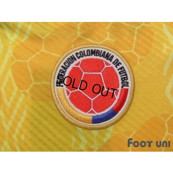 Photo6: Colombia 1994 Home Shirt #10 Valderrama