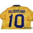 Photo4: Colombia 1994 Home Shirt #10 Valderrama