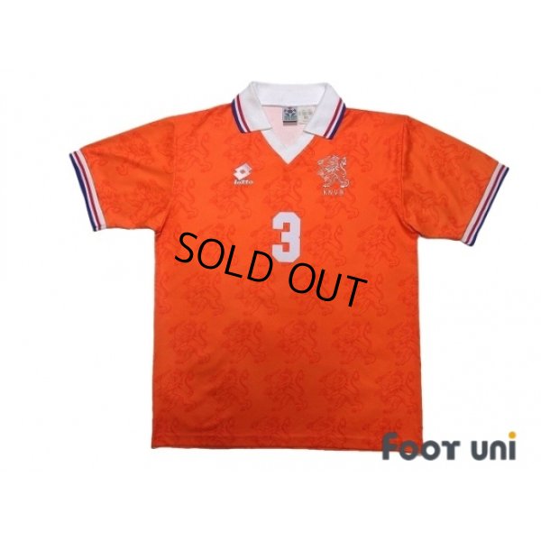 Photo1: Netherlands 1994 Home Shirt #3 Rijkaard