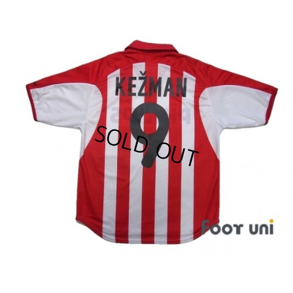 Photo2: PSV Eindhoven 2000-2002 Home Shirt #9 Kezman