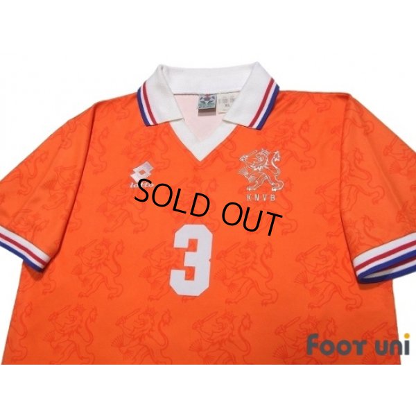 Photo3: Netherlands 1994 Home Shirt #3 Rijkaard