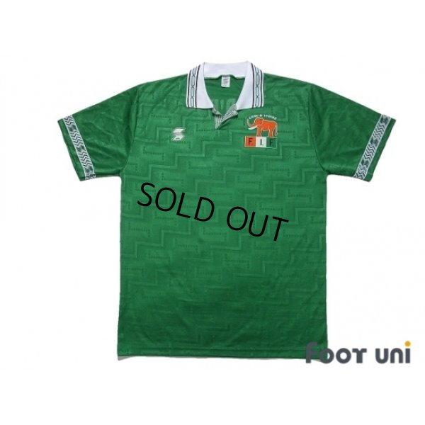 Photo1: Cote d'Ivoire 1994 Away Shirt