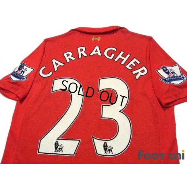 Photo4: Liverpool 2012-2013 Home Shirt #23 Carragher BARCLAYS PREMIER LEAGUE Patch/Badge