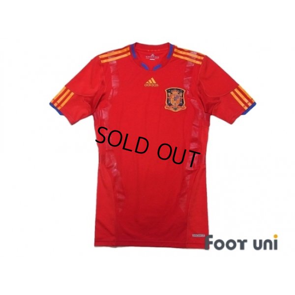 Photo1: Spain 2010 Home Techfit Shirt