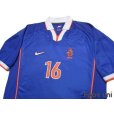Photo3: Netherlands 1998 Away Shirt #16 Davids