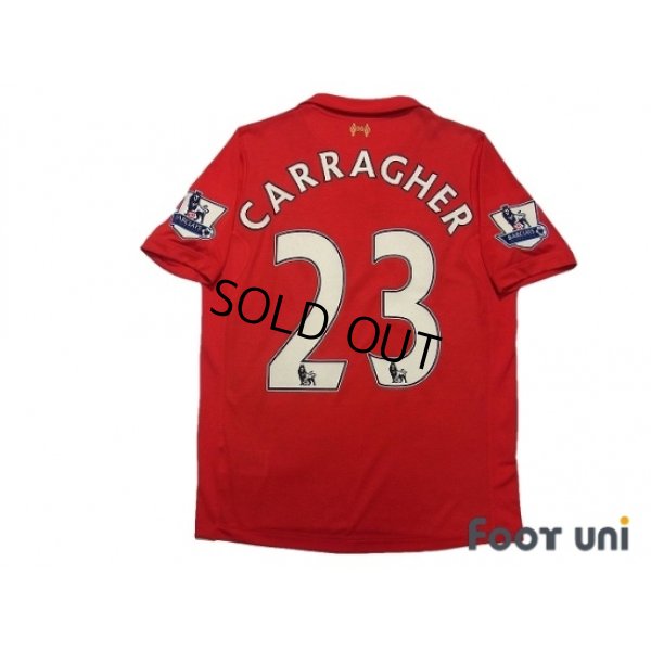 Photo2: Liverpool 2012-2013 Home Shirt #23 Carragher BARCLAYS PREMIER LEAGUE Patch/Badge