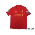 Photo1: Liverpool 2012-2013 Home Shirt #23 Carragher BARCLAYS PREMIER LEAGUE Patch/Badge (1)