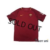AS Roma 2017-2018 Home Shirt #10 Totti Serie A Tim Patch/Badge w/tags
