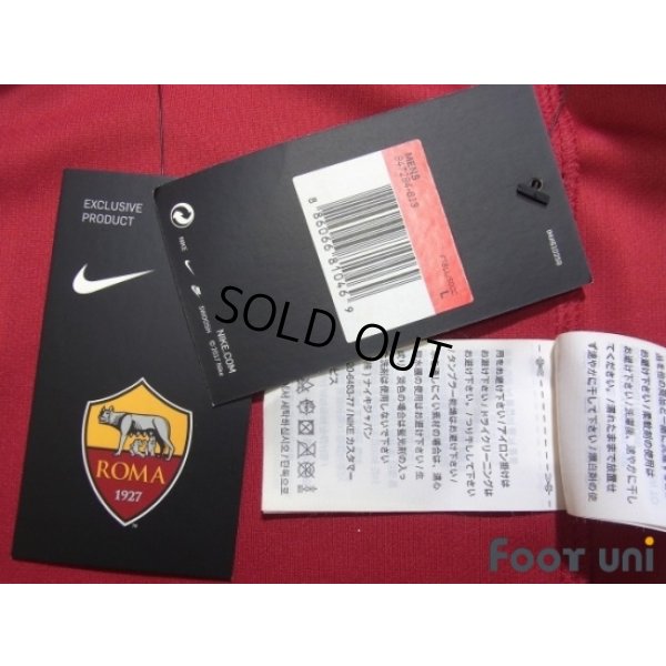 Photo8: AS Roma 2017-2018 Home Shirt #10 Totti Serie A Tim Patch/Badge w/tags