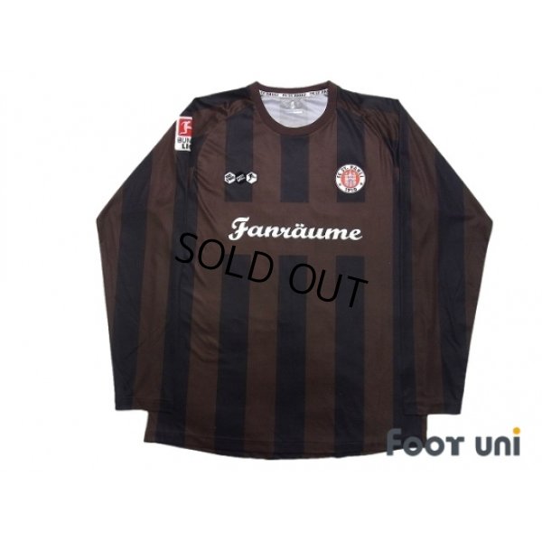 Photo1: FC St. Pauli 2011-2012 Home Player Long Sleeve Shirt #16 Markus Thorandt Bundesliga Patch/Badge