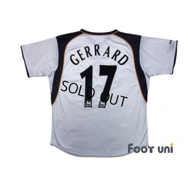Photo2: Liverpool 2001-2003 Away Shirt #17 Gerrard