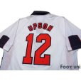 Photo4: England 1998 Home Shirt #12 Matthew Upson (4)
