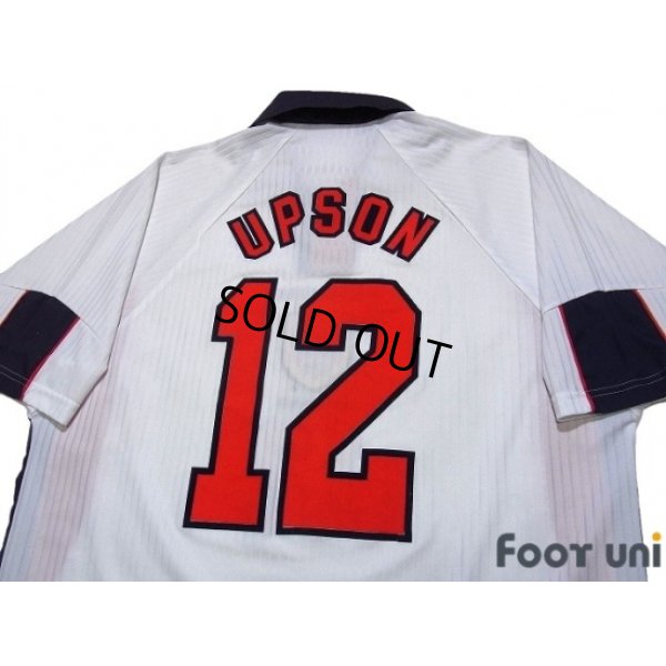 Photo4: England 1998 Home Shirt #12 Matthew Upson
