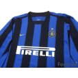 Photo3: Inter Milan 2003-2004 Home Long Sleeve Shirt #20 Recoba (3)