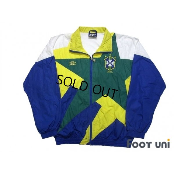 Photo2: Brazil Track Jacket and Pants Set