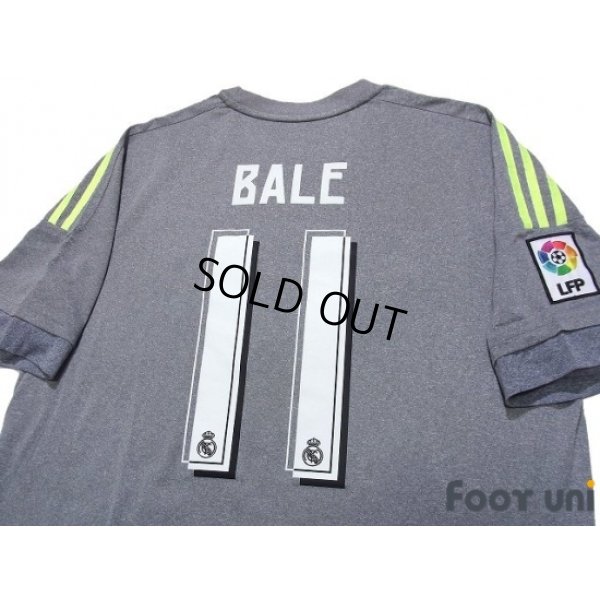 Photo4: Real Madrid 2015-2016 Away Shirt #11 Bale LFP Patch/Badge